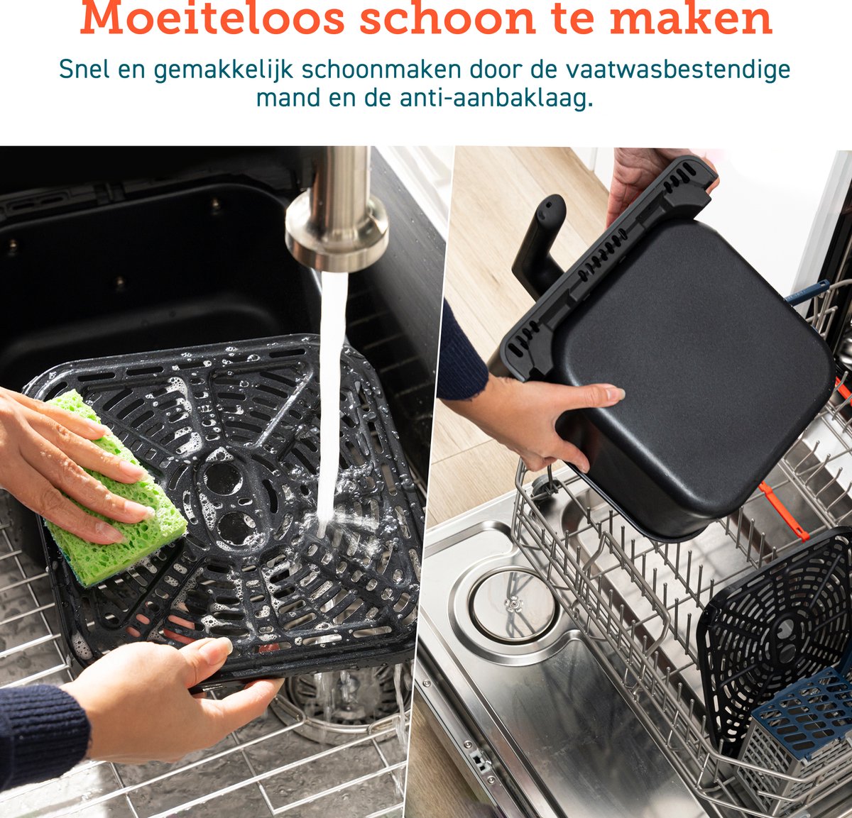 Cosori Dual Blaze XXL Heteluchtfriteuse Antraciet