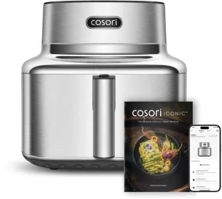 Cosori Iconic Single RVS airfryer