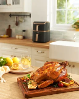 Cosori Turbo Tower Pro XXL Airfryer 10.8L met 2 manden