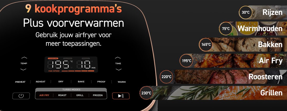 Cosori TurboBlaze Airfryer XXL 6L