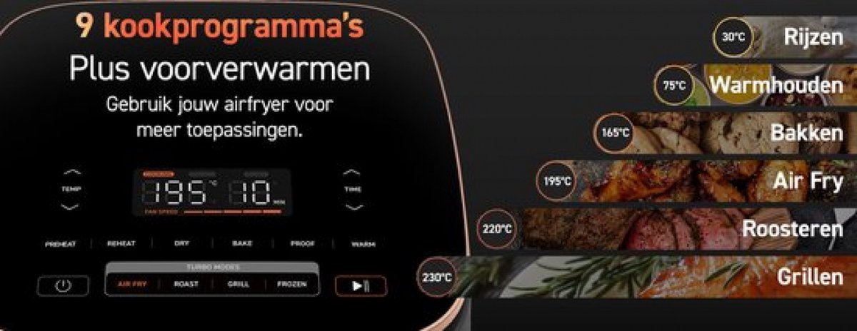 Cosori TurboBlaze Airfryer XXL 6L
