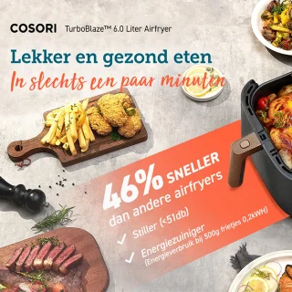 Cosori TurboBlaze Airfryer XXL 6L