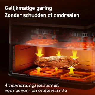 Cosori Twinfry Dubbele Airfryer XXL 10L