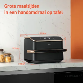 Cosori Twinfry XXL Dubbele Airfryer 10L
