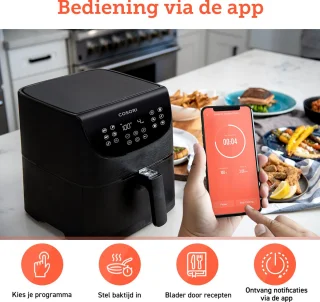 Cosori XL Heteluchtfriteuse 5.5L Zwart