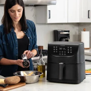 Cosori XL Heteluchtfriteuse 5.5L Zwart