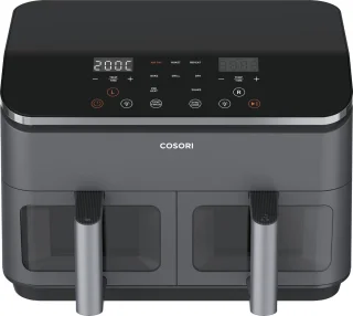 Cosori XXL Dual Basket Airfryer 8.5L Zwart