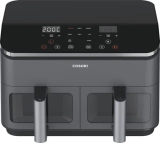Cosori XXL Dual Basket Airfryer 8.5L Zwart