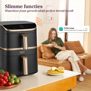 Cosori XXL Turbo Tower Pro Airfryer 10.8L