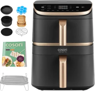 Cosori XXL Turbo Tower Pro Airfryer 10.8L