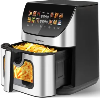 COVREO heteluchtfriteuse XXL 8,5L zwart