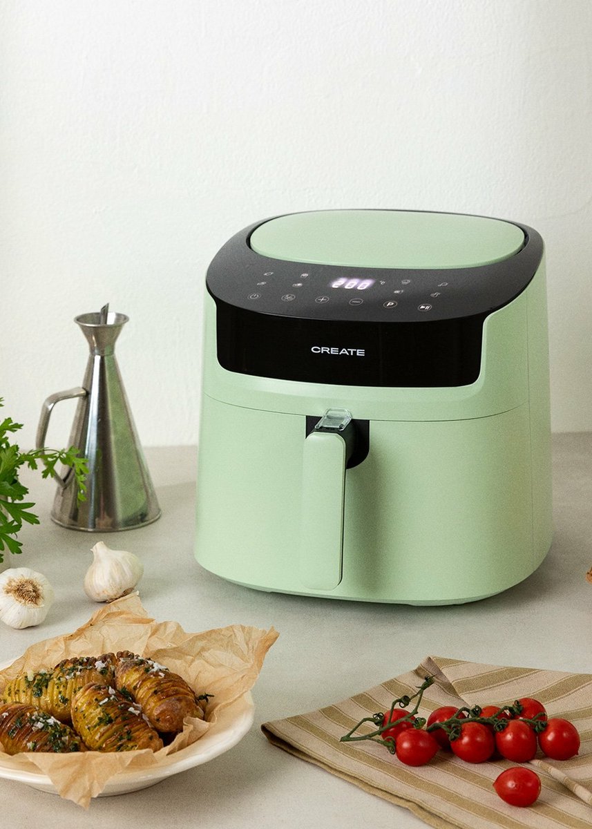 CREATE Air Fryer ProLarge 6.2L Pastel Green