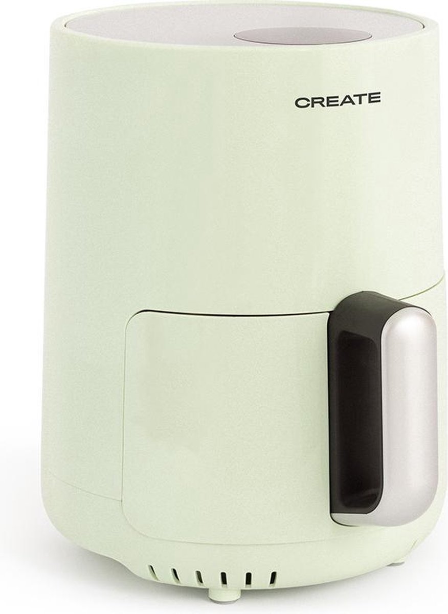 Wat vinden we goed aan de CREATE Airfryer 1,5L Groen