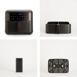 CREATE Airfryer Dual 10L Zwart