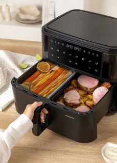 CREATE Airfryer Dual 10L Zwart