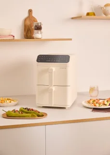CREATE Dual Stack Airfryer 11,2 L - Gebroken wit