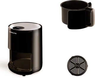 CREATE Heteluchtfriteuse 1,5L Zwart AIR FRYER