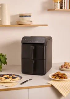CREATEE Dual Stack Airfryer 11,2 L Zwart
