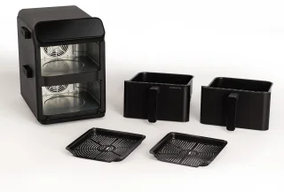 CREATEE Dual Stack Airfryer 11,2 L Zwart