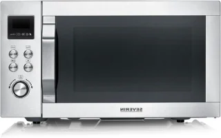 Crispy Wave magnetron 25 liter zilver