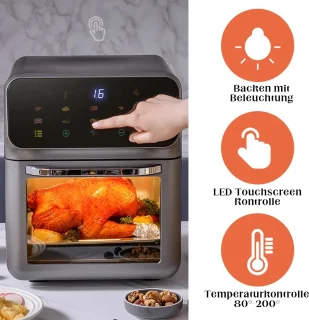 CS Airfryer Oven 10L Touchscreen