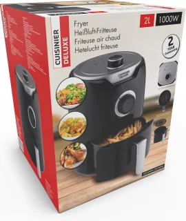 Cuisinier Deluxe Airfryer 2 Liter