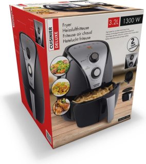 Cuisinier DeLuxe Heteluchtfriteuse 3,2L