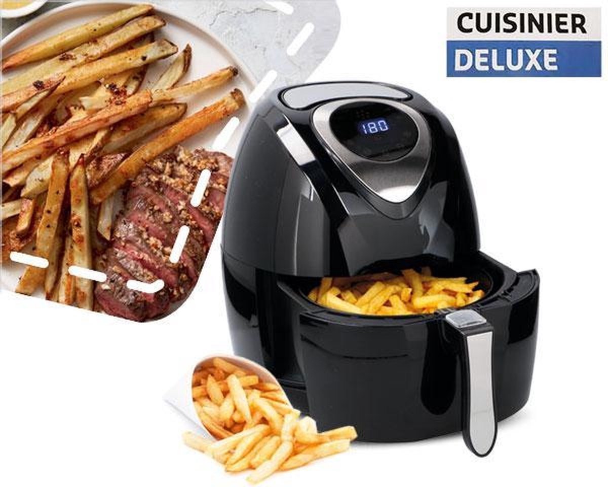 Cuisinier DeLuxe Heteluchtfriteuse