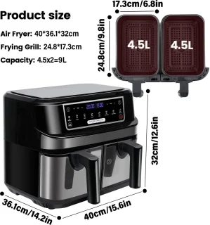 CYRO Airfryer XXL 9 L