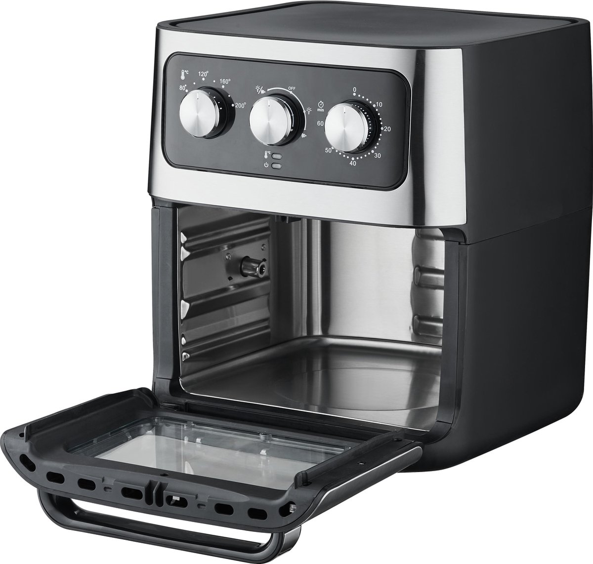 Daewoo DHFRYER12L Airfryer Oven Zwart 12L