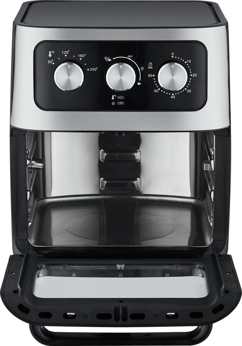Daewoo DHFRYER12L Airfryer Oven Zwart 12L