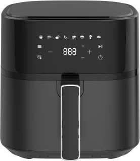 De Dewelling 625A Airfryer 6.5L Zwart in één oogopslag