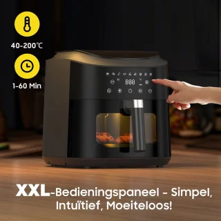 Wat vinden we goed aan de Dewelling AF80D10W XXL 9L Heteluchtfriteuse