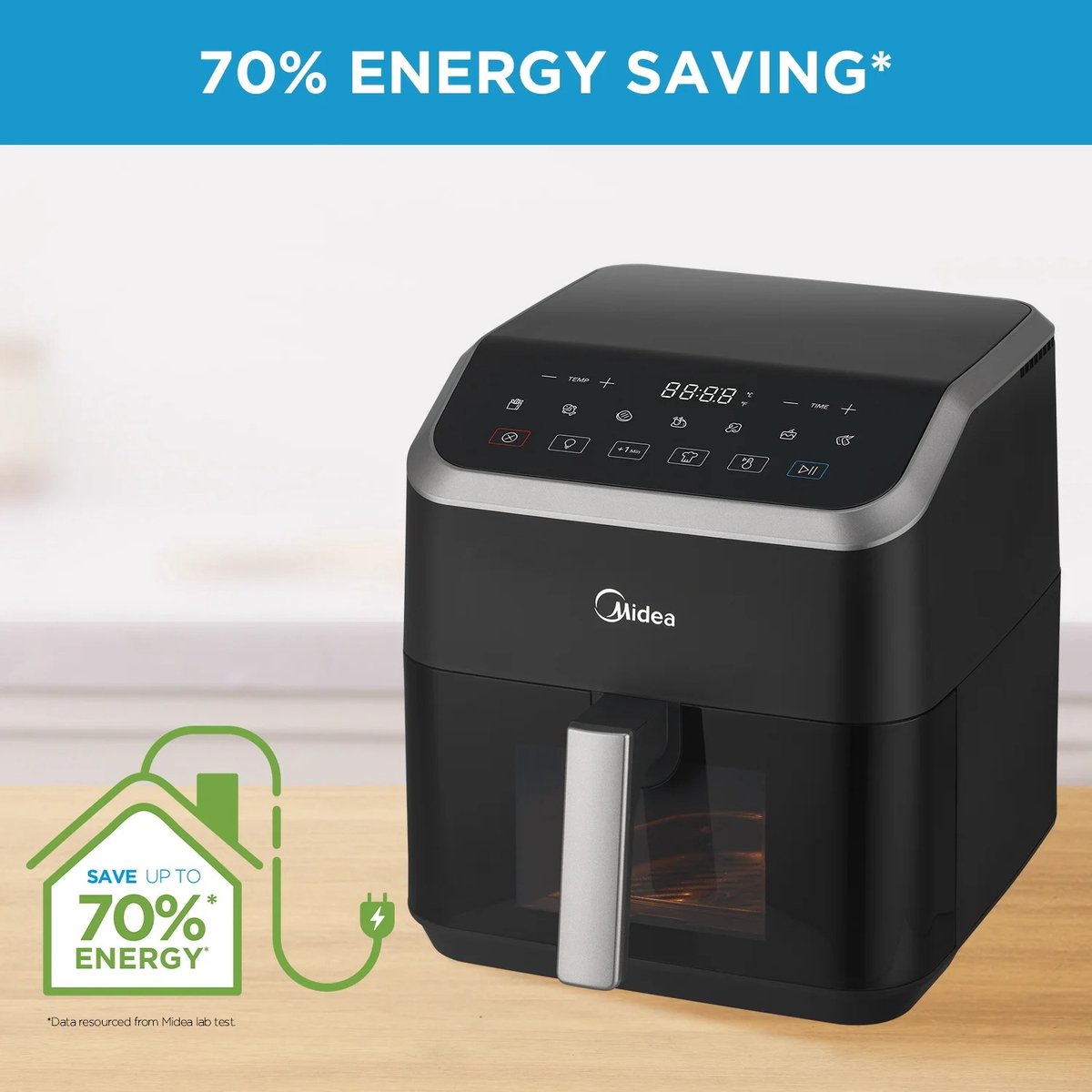 DeXem Heteluchtfriteuse 7L Airfryer Oven