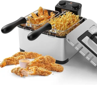Diepe friteuse koffie goud