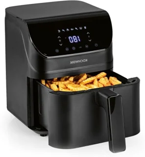 Digitale airfryer 4 liter zwart