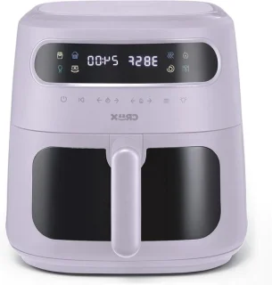 Digitale airfryer 8 liter lavendel