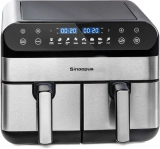 Digitale airfryer xxl 11L Sinaopus 920