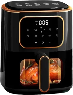Digitale airfryer - zwart