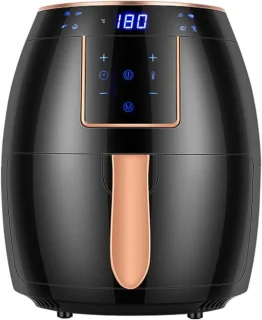 Digitale friteuse oven, 5,5 liter, zwart