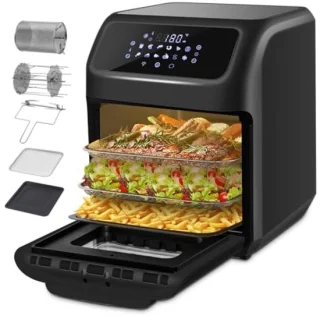 Digitale heteluchtfriteuse 12 L