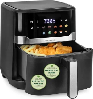 Digitale heteluchtfriteuse Airfryer XXL 6.5 liter zwart
