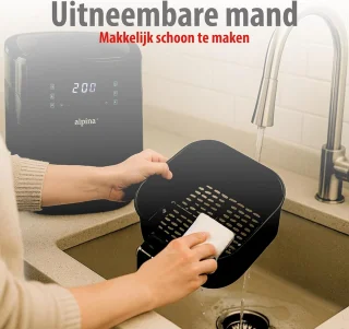 Digitale Heteluchtfriteuse XL 6L