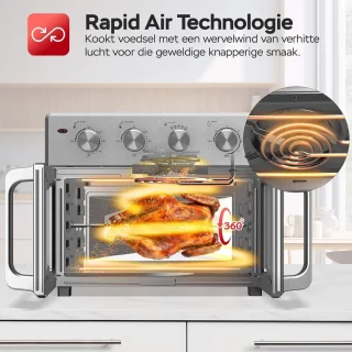 Digitale Heteluchtoven XXL 32L