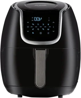 Digitale luchtfriteuse Airfryer 4.7 liter zwart