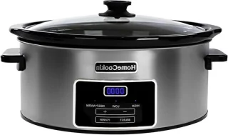 Digitale slowcooker multicooker 7.6 liter roestvrij staal