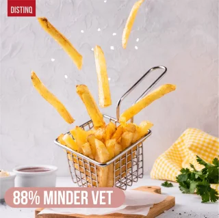 DistinQ Airfryer Compact 4L Zwart