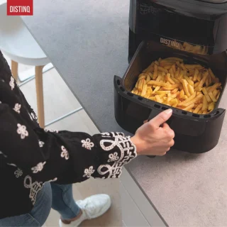 DistinQ AirFryer XXL 6,5L 1800W Zwart
