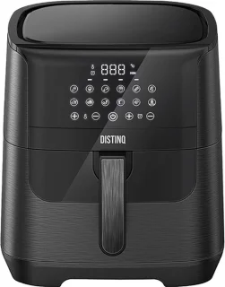 DistinQ AirFryer XXL 6,5L 1800W Zwart