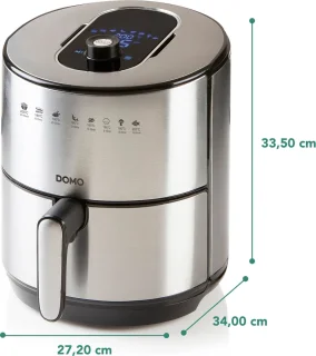 DOMO DO530FR Airfryer XL RVS